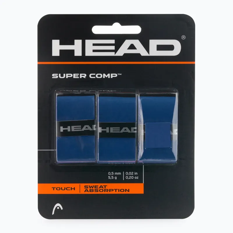 Tenisová omotávka HEAD Super Comp modrá 285088 Top Prodej