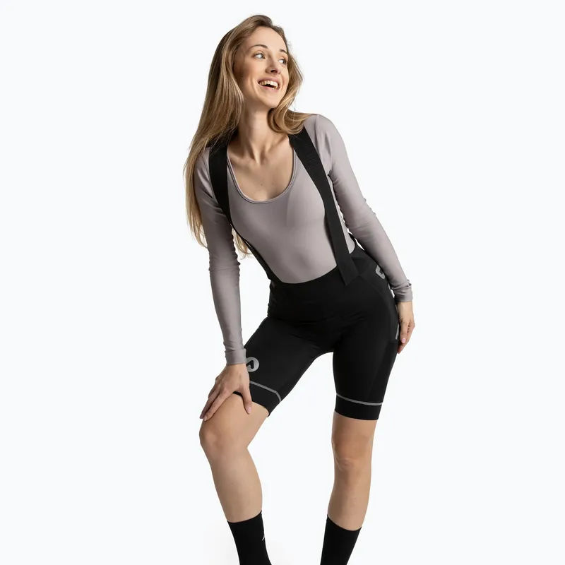 Dámské cyklistické šortky ATTABO Kirun Pro WMNS Bib Shorts Cargo black Akční Cena