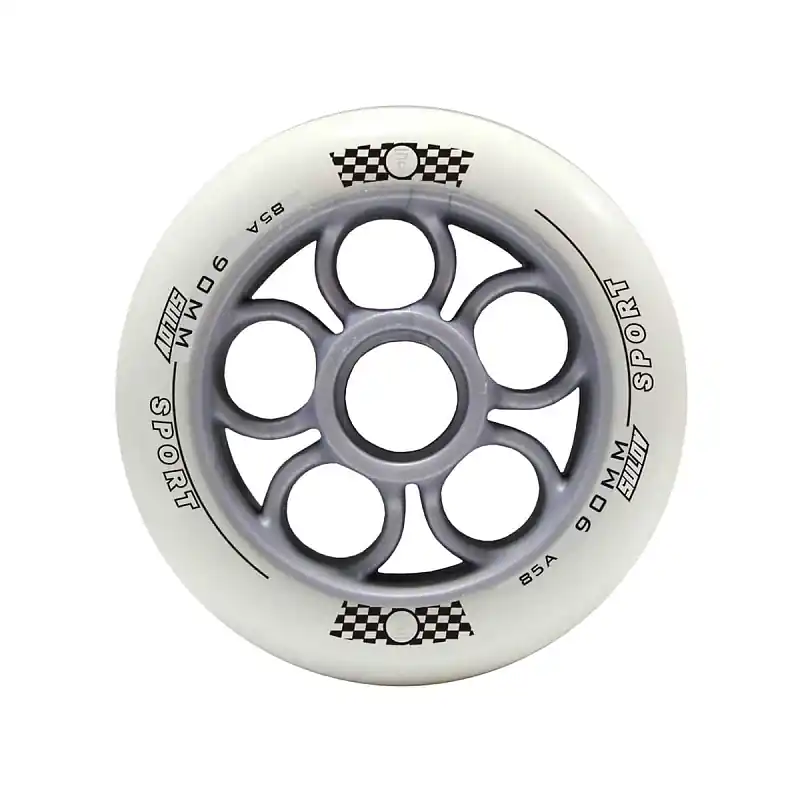 Kolečka pro In-line IVORY PU85A, vel. 90x24, 1ks Nová Kolekce