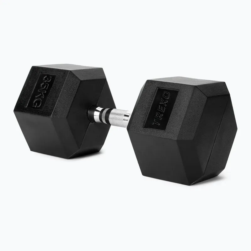 Činka pogumovaná XTREXO Hex 35 kg Akce