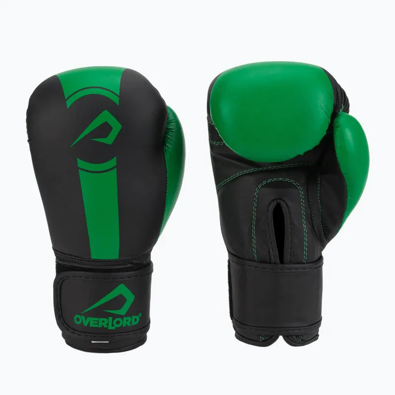 Overlord Boxerské rukavice černo-zelené 100003-GR Top Prodej