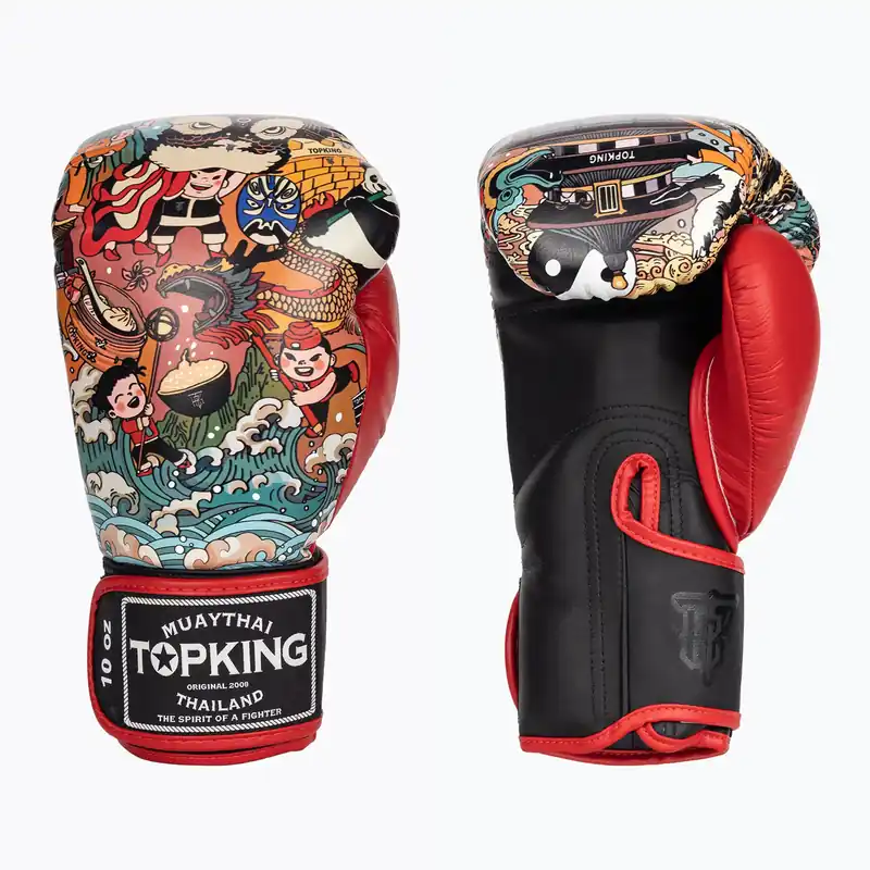 Nejlepší Cena Boxerské rukavice Top King Boxing Culture black/red TKBGCT-SL-2C3