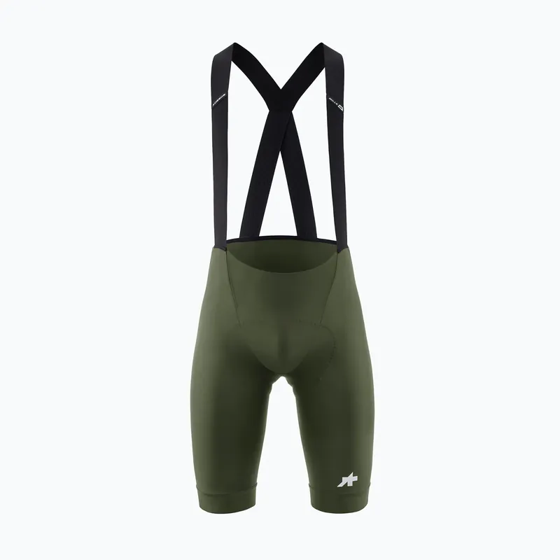Must-Have Pánské cyklistické šortky ASSOS Mille GT S11 Bib Shorts moss green