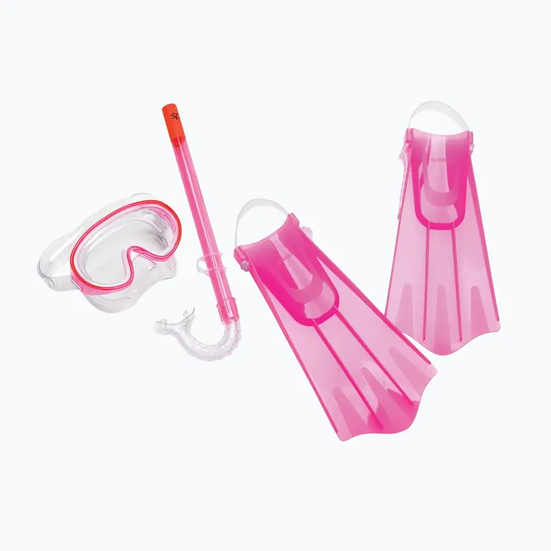 Dětská sada na šnorchlování Speedo Aqua Quest Set pink frost Expresní Doručení