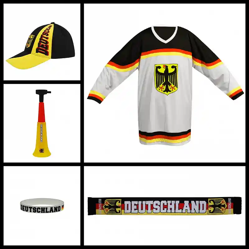 Fan sada Německo 004 Pub Pack Hokej Aktuální
