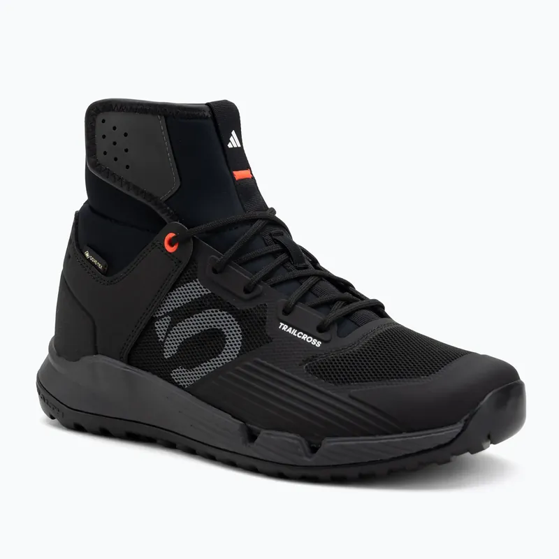 Pánské cyklistické boty s platformou adidas FIVE TEN Trailcross GTX core black/grey three/solar red Aktuální