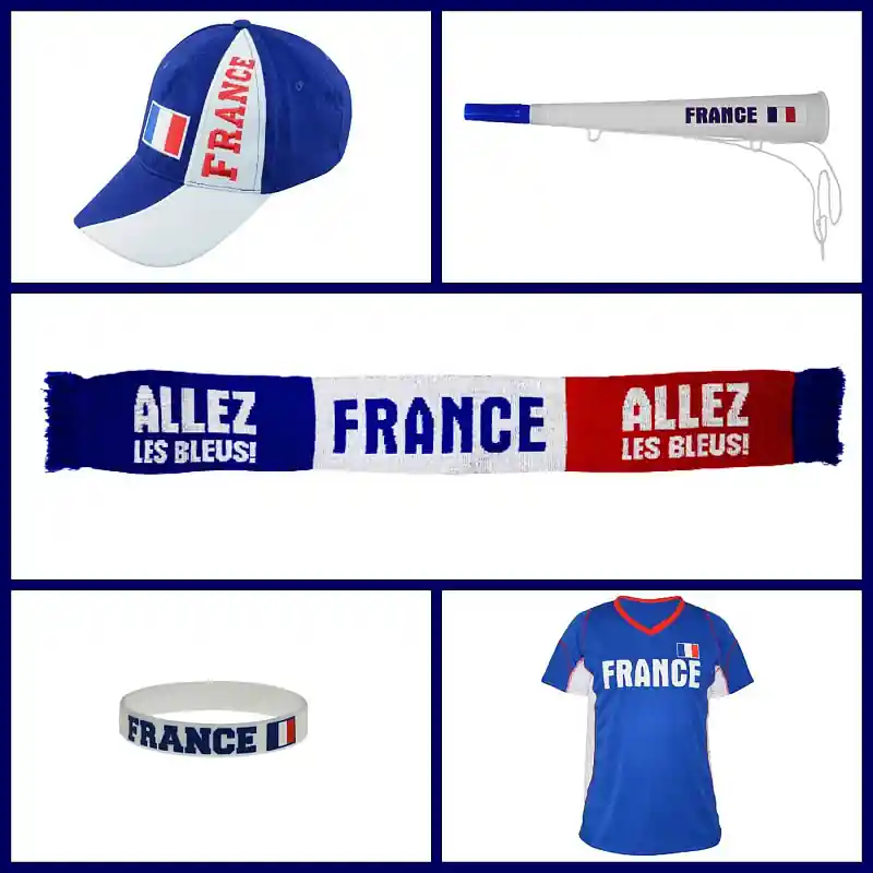 Značkový Fan sada Francie 003 Pub Pack Fotbal