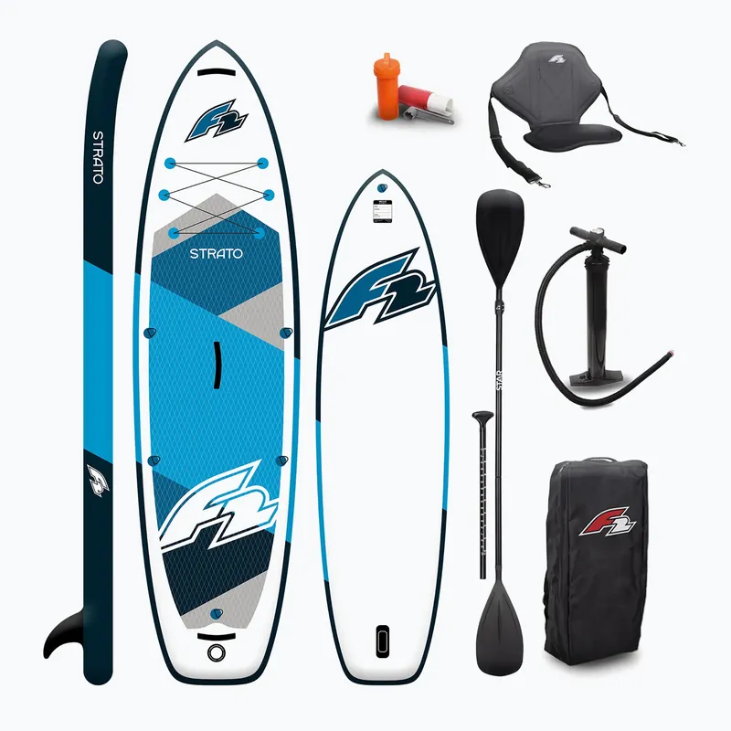 SUP prkno F2 Strato Ltd 12‘2" Combo blue Sleva