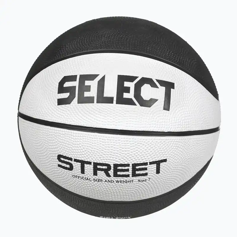 Tovární Cena Dětský basketbal SELECT Basketball Street v23 white/black velikost 7