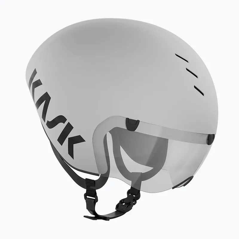 Autentický Cyklistická helma KASK Bambino Pro white/clear Novinka
