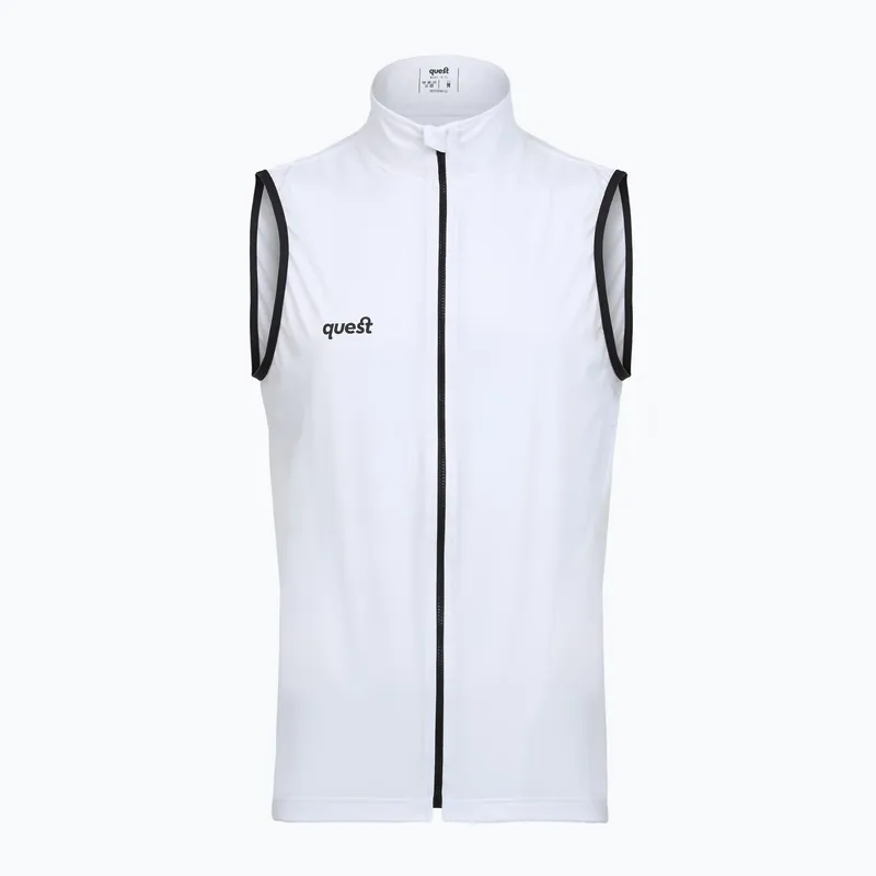 Expresní Doručení Pánská cyklistická vesta Quest Summer white