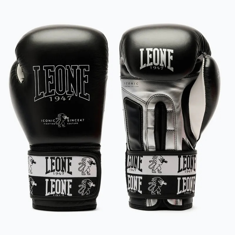 Boxerské rukavice LEONE 1947 Iconic black Must-Have