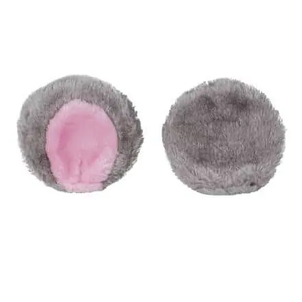 Nejprodávanější Funny Kit dekorace na přilbu růžová-šedá