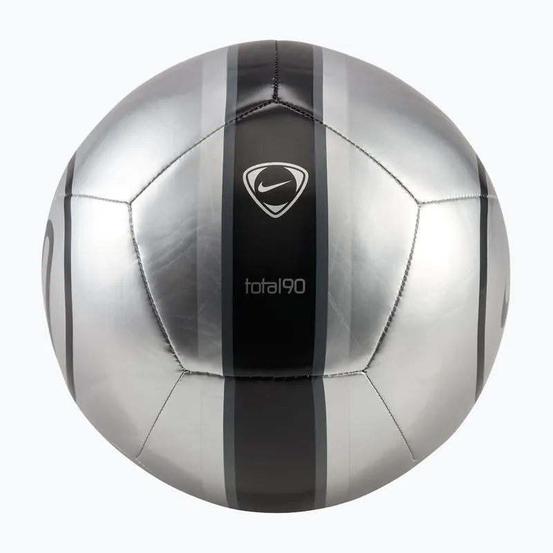 Fotbalový míč Nike Academy T90 Metallic ‘26 metallic silver/black/black velikost 4 Horká Nabídka