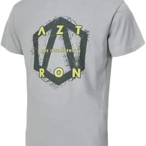 Tričko Aztron FULL LOGO TEE - GREY - šedá, XL Levný