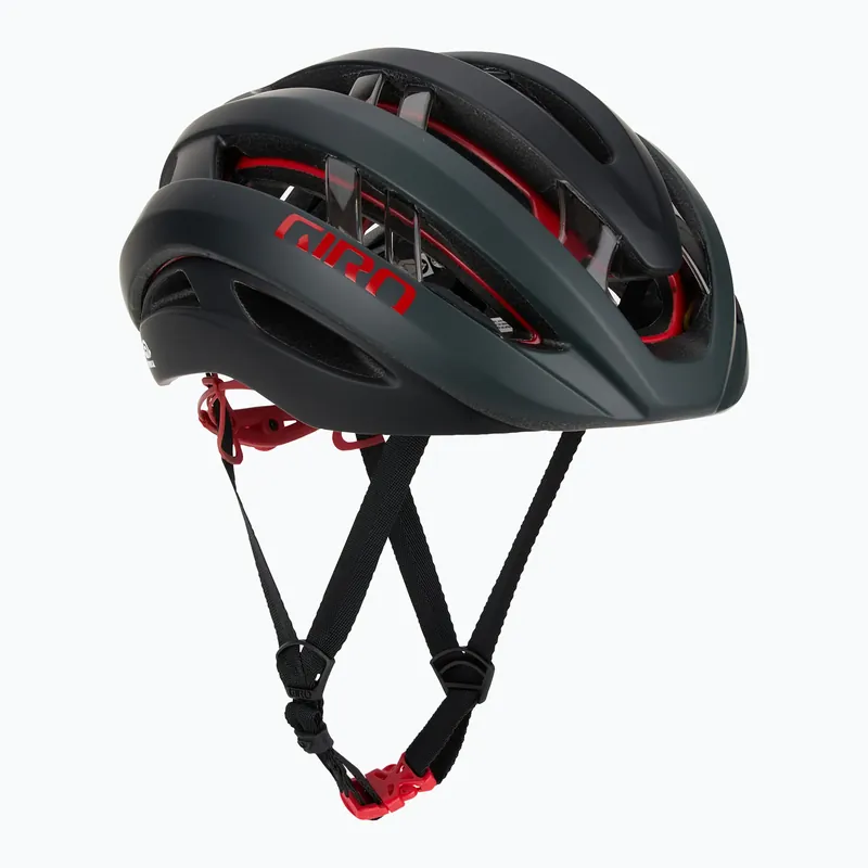 Novinka Cyklistická přilba Giro Aries Spherical MIPS matte carbon red