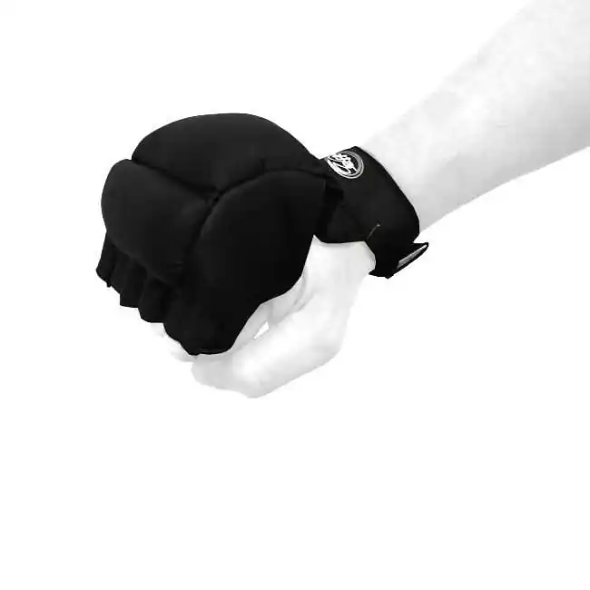 Víkendová Akce RUKAVICE FIT BOX-AEROBOX EFFEA PU599 - černá, XL