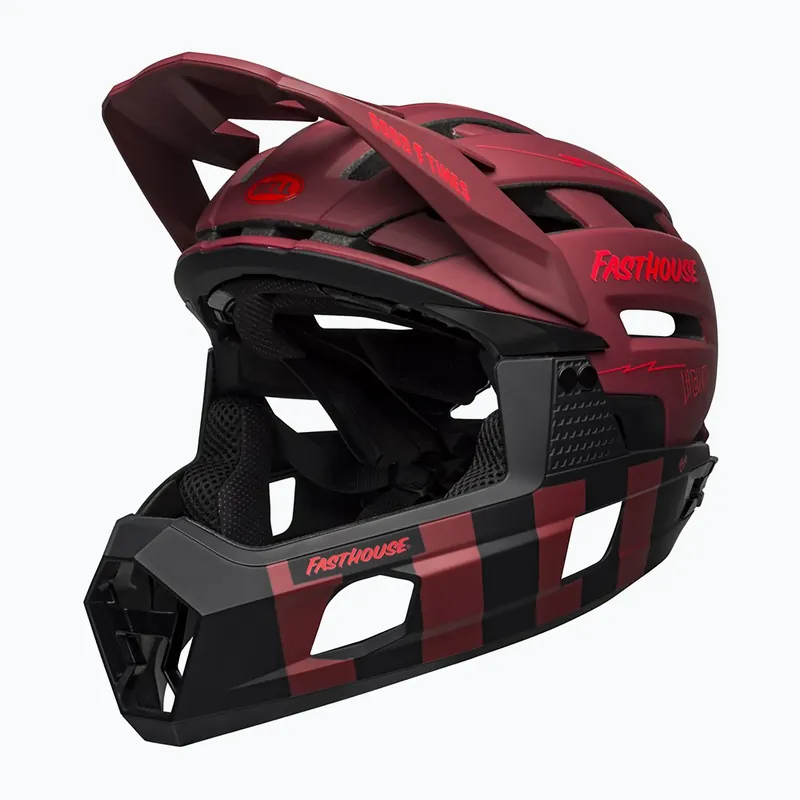 Cyklistická přilba Bell FF Super Air R MIPS Spherical 2023 matte red black/fasthouse Akce