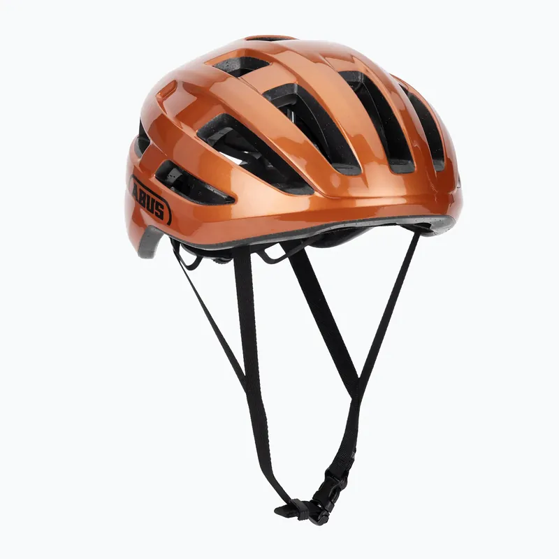 Cyklistická přilba ABUS PowerDome goldfish orange Sleva