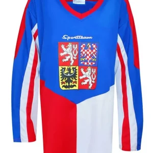 Přímo Od Výrobce Hokejový dres ČR 5, modrý