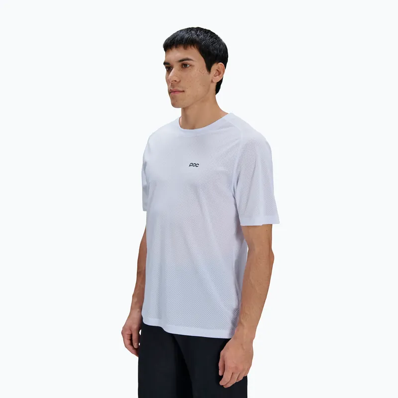 Omezená Nabídka Pánský cyklistický dres POC Motion Air Jersey hydrogen white