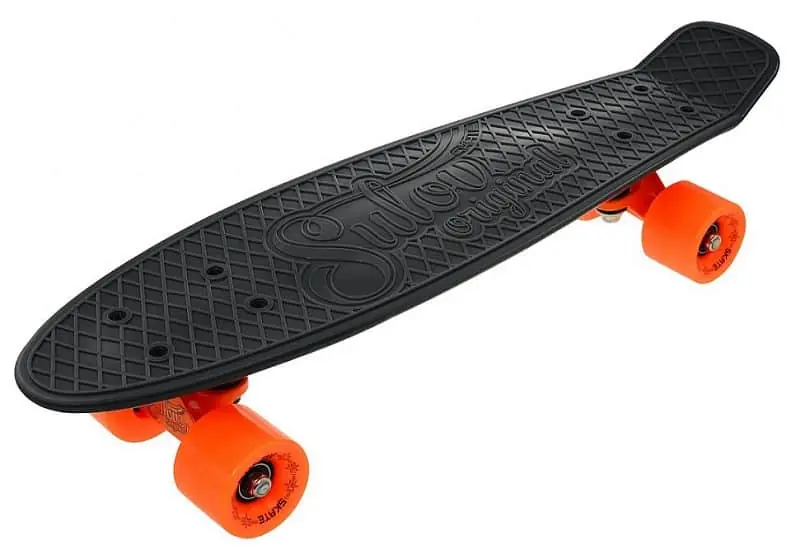Poslední Šance Penny board 22" SULOV® RETRO VENICE šedo-oranžový