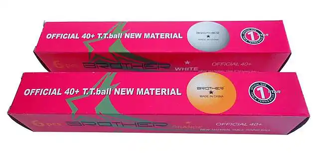 Míčky na stolní tenis Double Happines 40mm 1star 6ks Sezónní Sleva