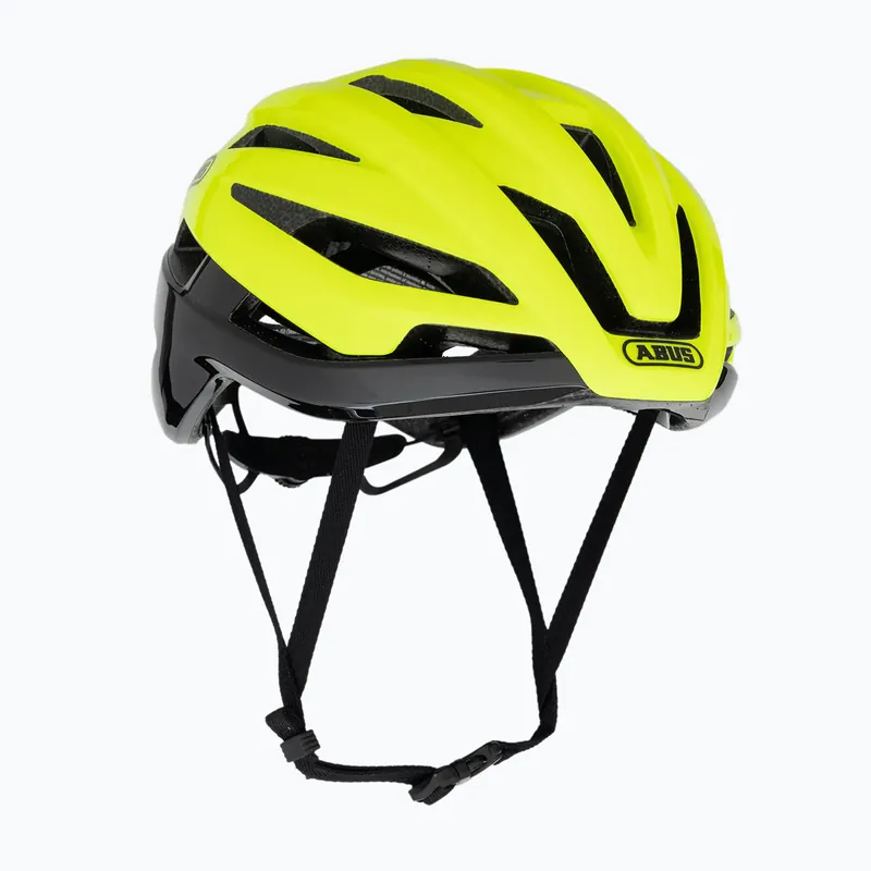Super Cena Cyklistická přilba ABUS StormChaser neon yellow