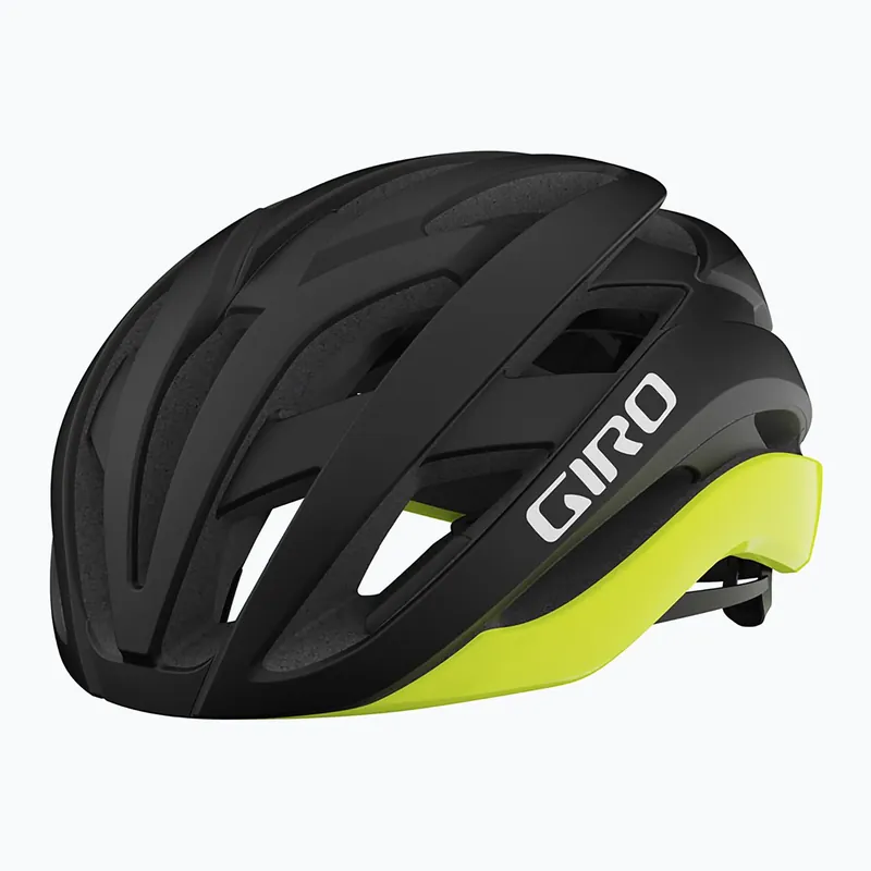 Tovární Cena Cyklistická přilba Giro Cielo MIPS matte black/highlight yellow Novinka
