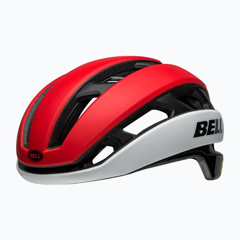 Nejlepší Volba Cyklistická přilba Bell XR MIPS Spherical matte gloss crimson/white