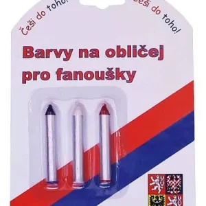 Barvy na obličej ČR2, tužky 3ks Sezónní Sleva