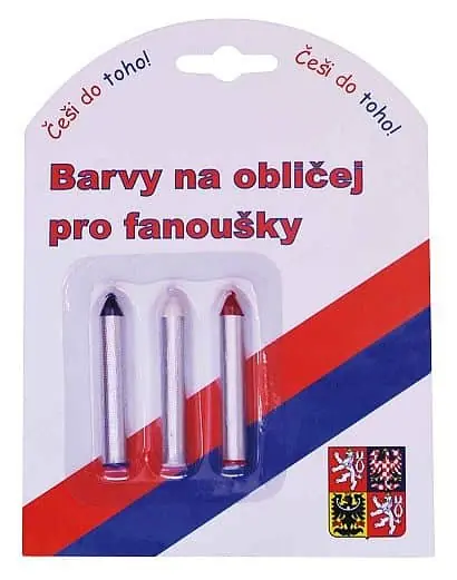 Barvy na obličej ČR2, tužky 3ks Sezónní Sleva