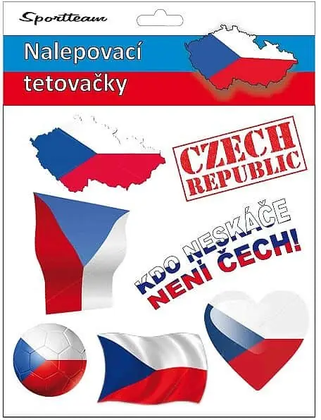 Vrácení Zdarma Tetovací obtisky ČR 2