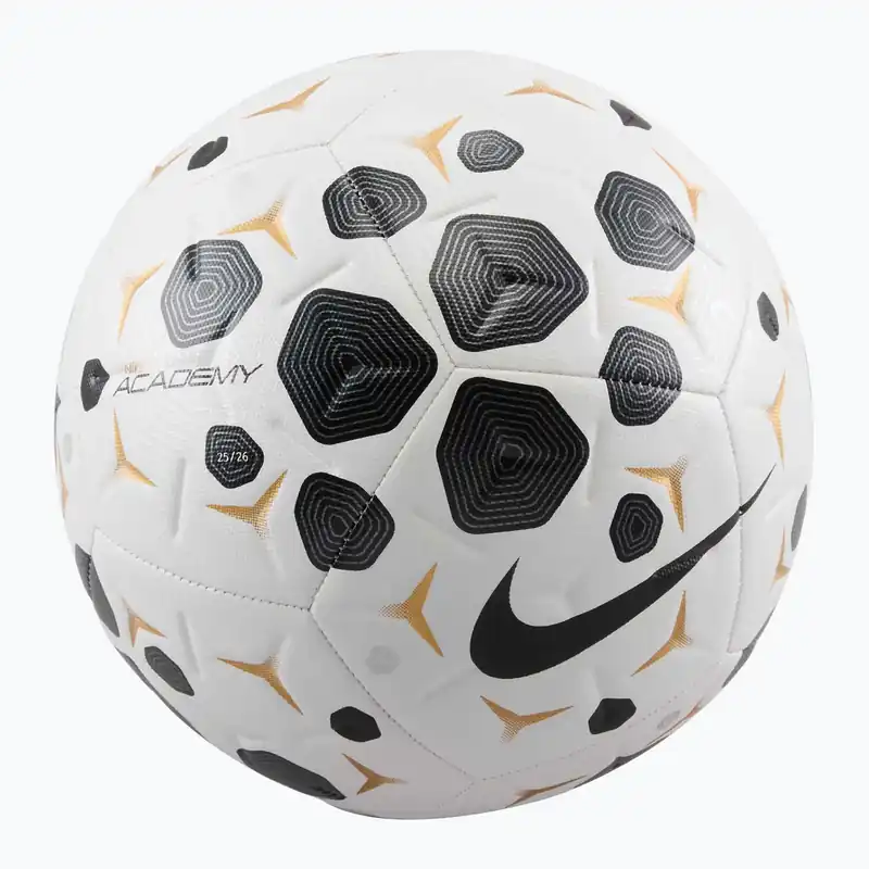 Aktuální Fotbalový míč Nike Academy white/black/black velikost 5