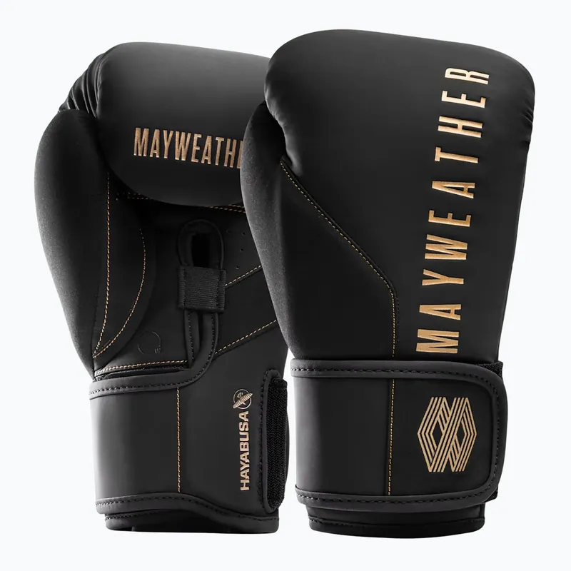 Boxerské rukavice Hayabusa Mayweather Champ black/gold Super Cena