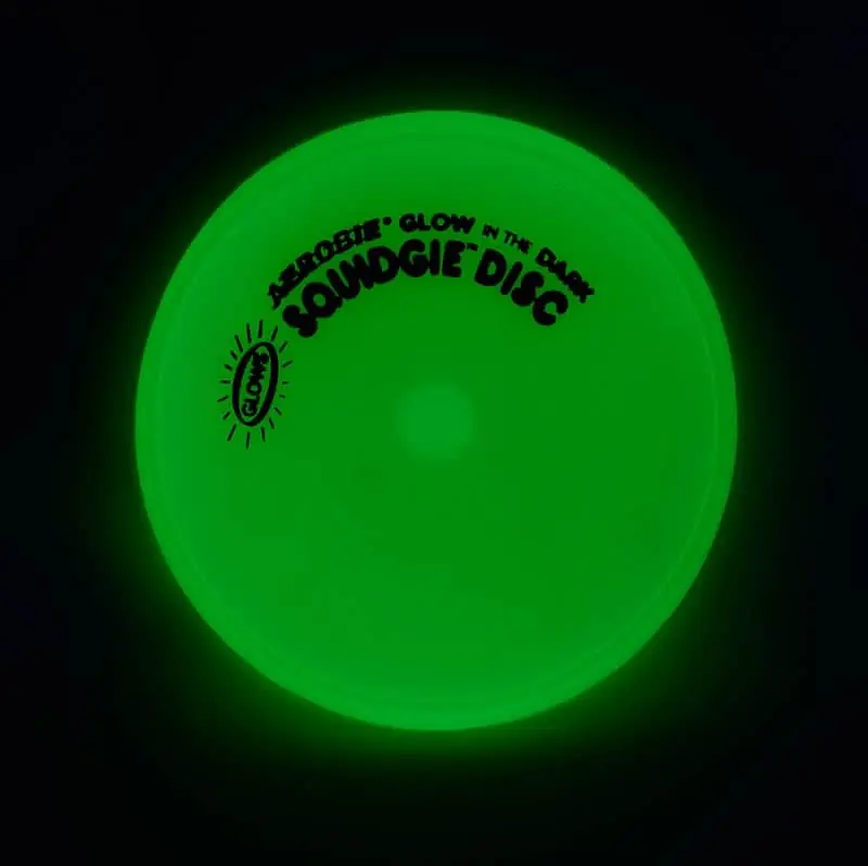 Cenová Bomba Létající talíř Aerobie SQUIDGIE fosforeskující