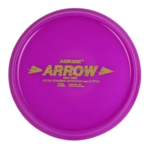 Létající talíř Aerobie ARROW fialový, disc golf Ověřený