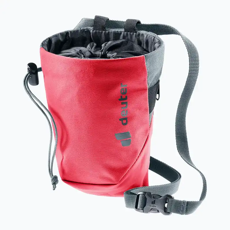 Expresní Doručení Pytlík na magnézium Deuter Gravity Chalk Bag II M hibiscus/graphite