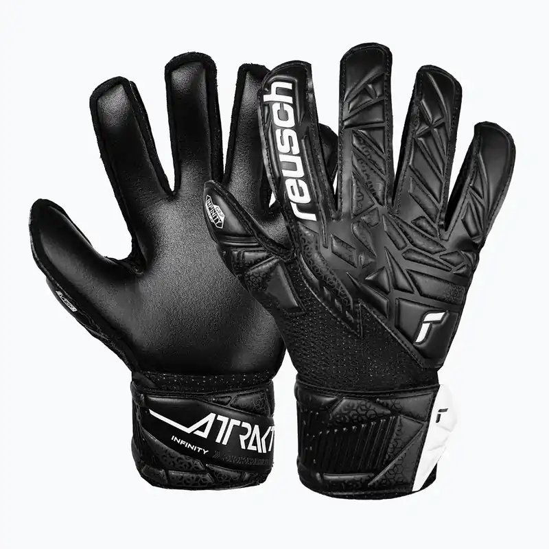Cenová Bomba Dětské brankářské rukavice Reusch Attrakt Infinity Junior black