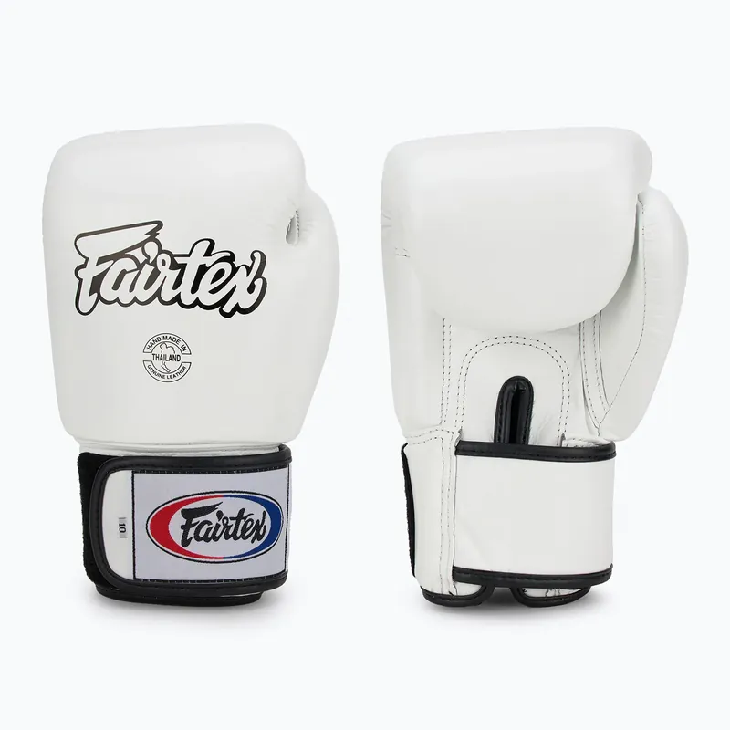 Top Prodej Boxerské rukavice Fairtex Universal "Tight-Fit" Design white