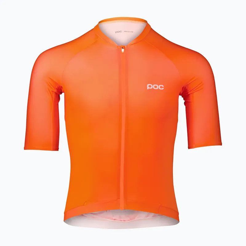 Pánský cyklistický dres POC Pristine zink orange Sezónní Sleva