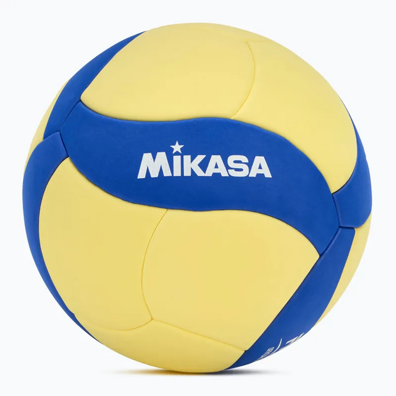 Časově Omezené Volejbalový míč Mikasa VS123W yellow/blue velikost 5