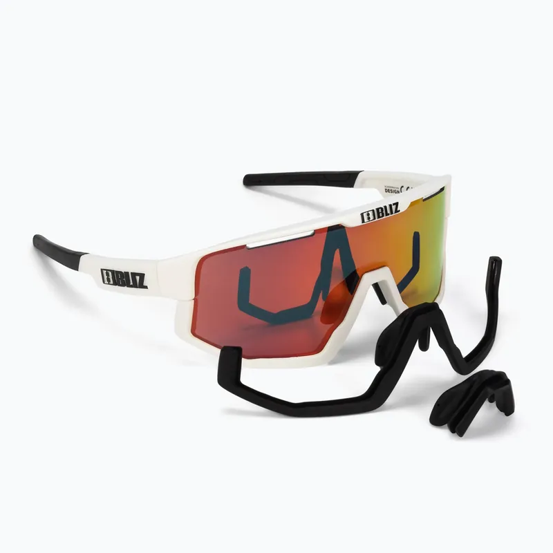 Sluneční brýle Bliz Fusion matt white/smoke red multi Přímo Od Výrobce