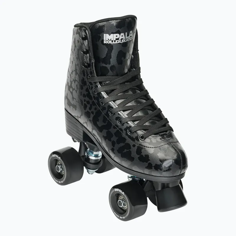 Dámské kolečkové brusle IMPALA Quad Skate black leopard Novinka Kup Teď