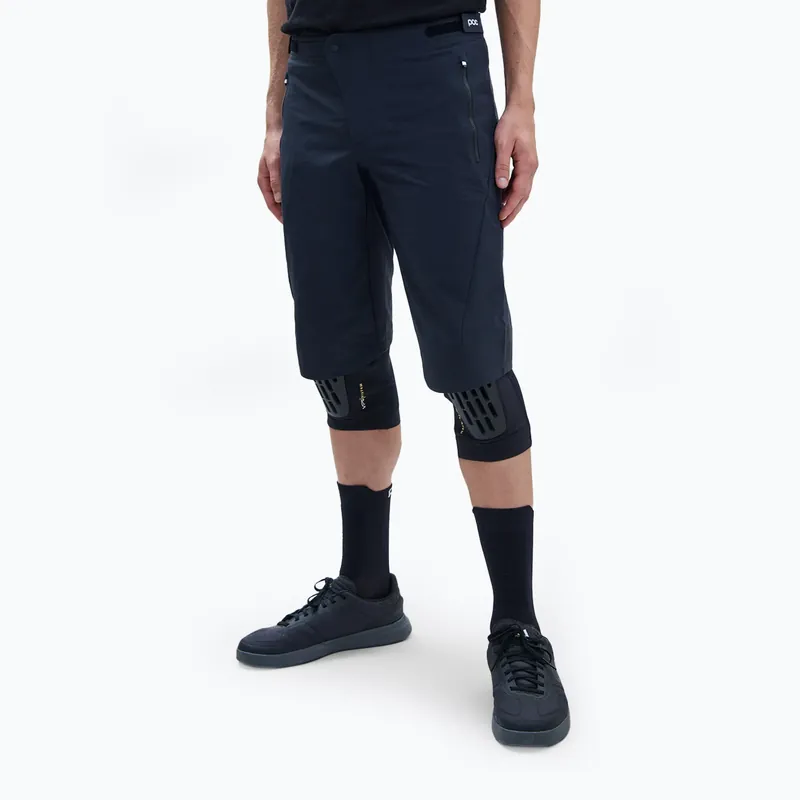 Levný Pánské cyklistické šortky POC Essential Enduro uranium black