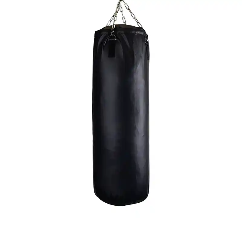 Novinka Boxovací pytel GALA - 110 CM / 32 KG - S řetězy - černá, 32