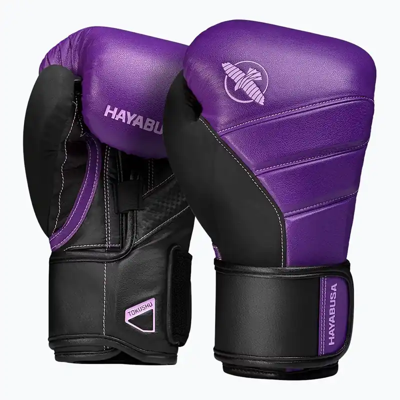 Boxerské rukavice Hayabusa T3 purple/black Speciální Cena