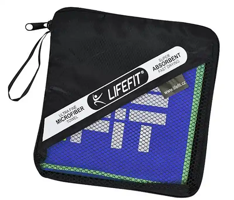 LIFEFIT® rychleschnoucí ručník z mikrovlákna 70x140cm, tmavě modrý Super Cena
