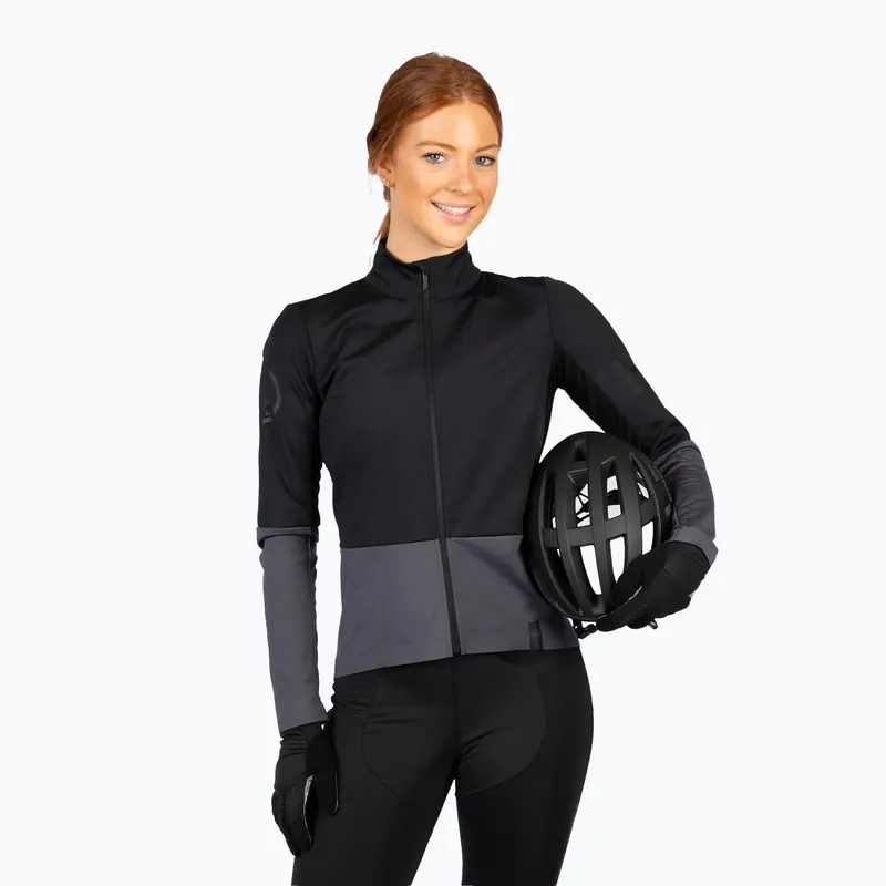 Dámský cyklistický dres longsleeve Endura FS260 Jetstream black Must-Have
