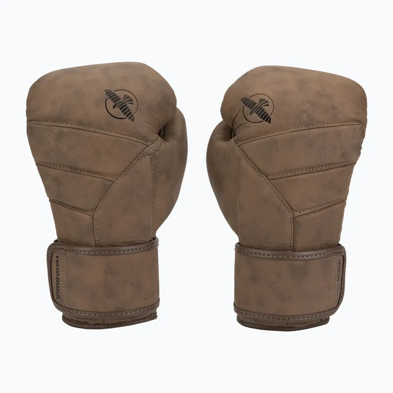 Hayabusa T3 LX Vintage hnědé boxerské rukavice T3LX14G Značkový